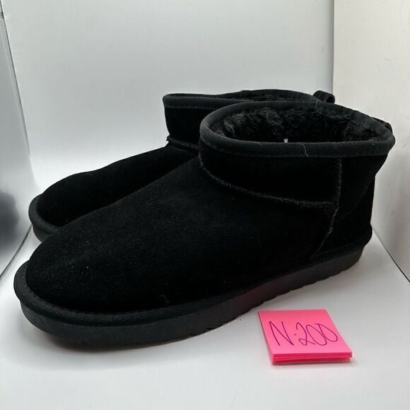 CUSHIONAIRE Women's pull on boot 10 BLACK - Picture 3 of 7